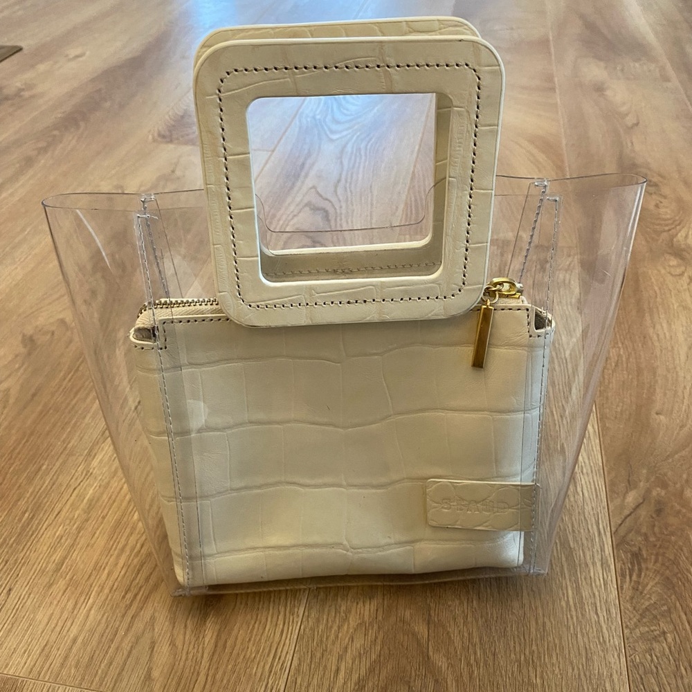 STAUD mini Shirley bag in white - Picture 3 of 6